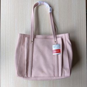 Blush Pink RELIC by Fossil Bailey Double Shoulder Bag